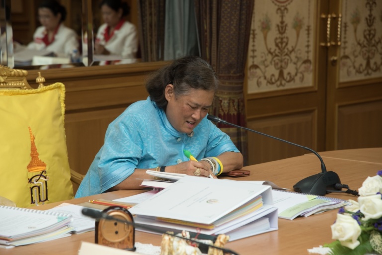 เสด็จประชุมกรรมการสภาสถาบัน ครั้งที่ 22