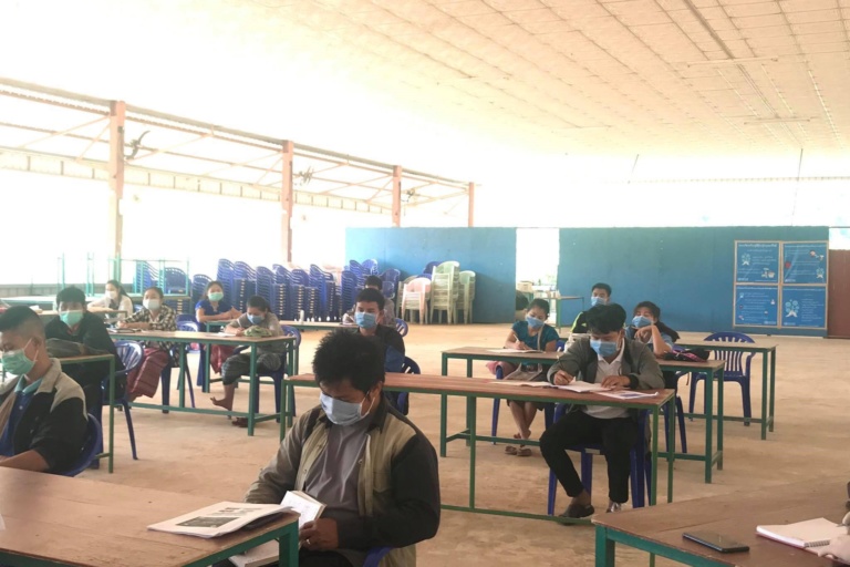 ICRC ช่วยแรงงานข้ามชาติ