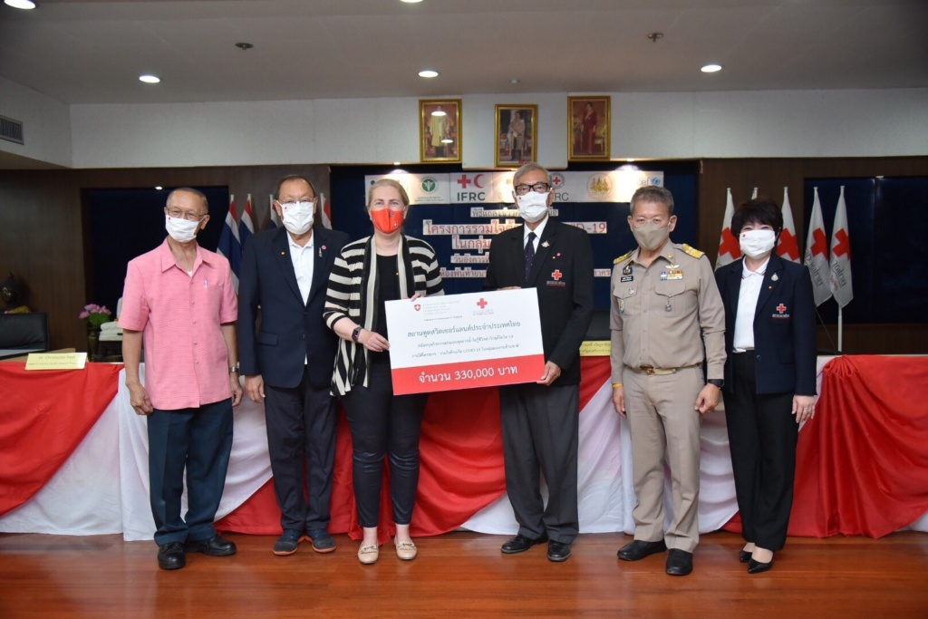 ครงการรวมใจต้านภัยโควิด-19 ในกลุ่มแรงงานข้ามชาติ