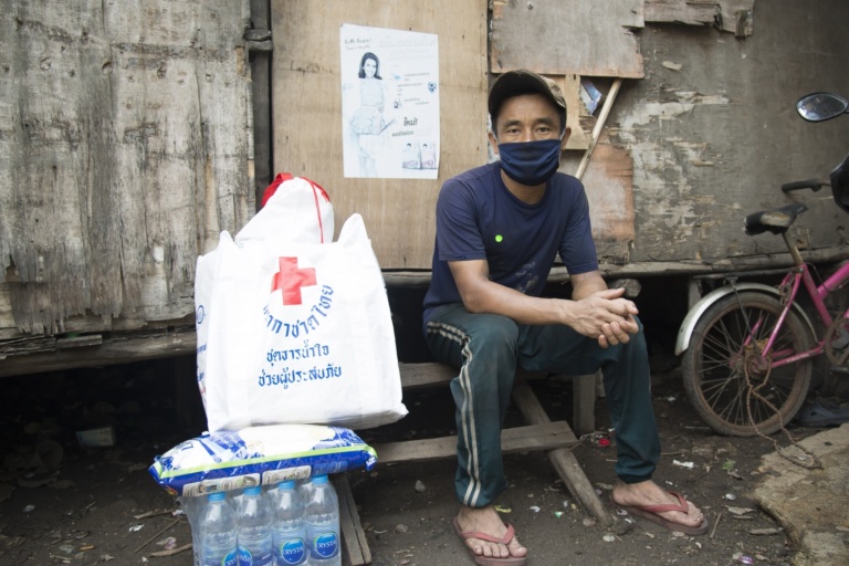 ครงการรวมใจต้านภัยโควิด-19 ในกลุ่มแรงงานข้ามชาติ