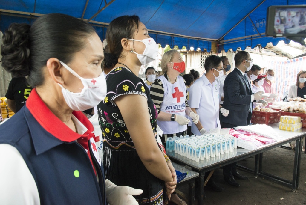 ครงการรวมใจต้านภัยโควิด-19 ในกลุ่มแรงงานข้ามชาติ