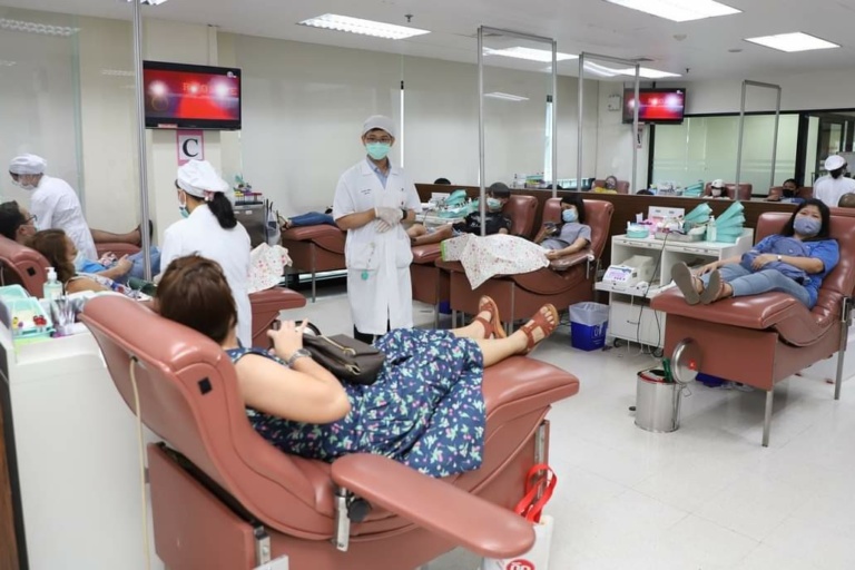 บริจาคเลือดวันแม่