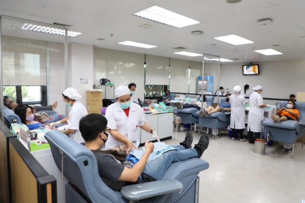 บริจาคโลหิตวันหยุดยาว