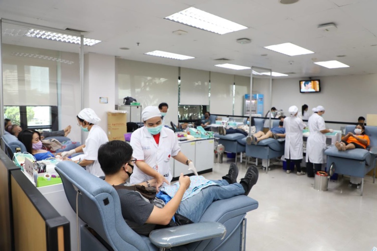 บริจาคโลหิตวันหยุดยาว