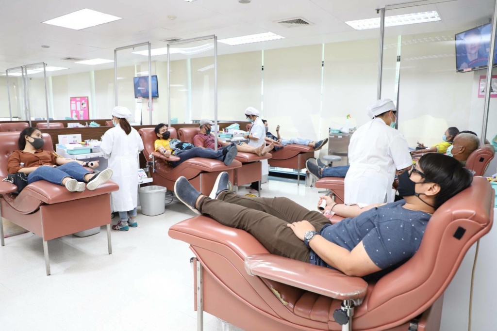 บริจาคโลหิตปลอดภัย