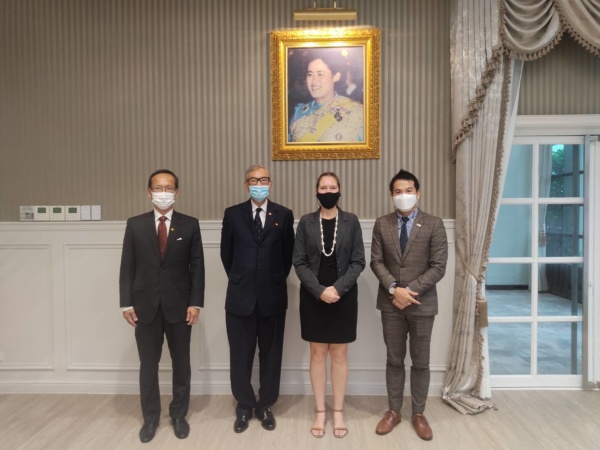 133744 IFRC เข้าเยี่ยมเลขาธิการ