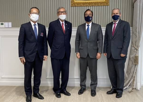 อุปทูตสหรัฐอเมริกาหารือกับเลขาธิการสภากาชาดไทย