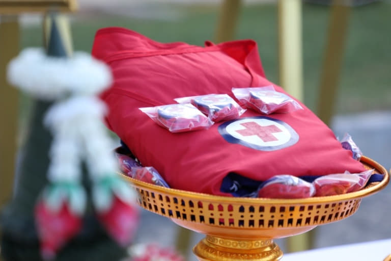 พิธีบวงสรวง”สารคดีกึ่งละครเชิงประวัติศาสตร์” เพื่อเฉลิมฉลองกิจการยุวกาชาดไทย 100 ปี