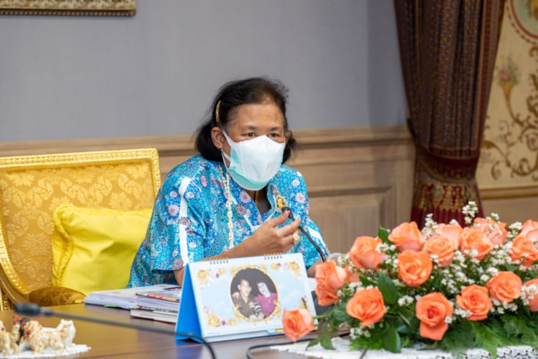 สมเด็จพระกนิษฐาธิราชเจ้า อุปนายิกาผู้อำนวยการสภากาชาดไทย ทรงเป็นประธานการประชุมคณะกรรมการสภากาชาดไทย ครั้งที่ 345