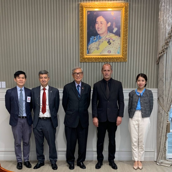 736068 ผู้อำนวยการคณะกรรมการกาชาดระหว่างประเทศเข้าเยี่ยมคารวะเลขาธิการสภากาชาดไทย