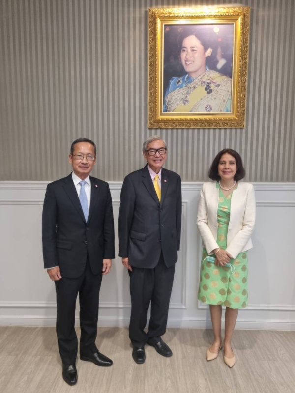 เอกอัครราชทูตแห่งสหพันธรัฐรัสเซียประจำประเทศไทยเยี่ยมคารวะเลขาธิการสภากาชาดไทย