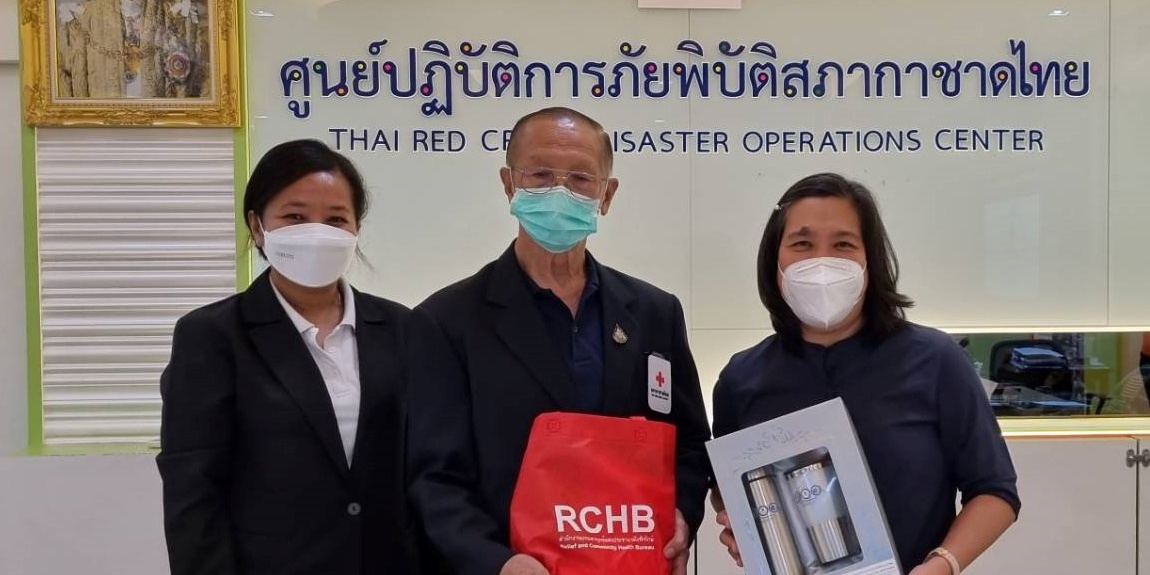 ผู้แทนจากธนาคารพัฒนาเอเชียเยี่ยมชมศูนย์ปฏิบัติการภัยพิบัติสภากาชาดไทย