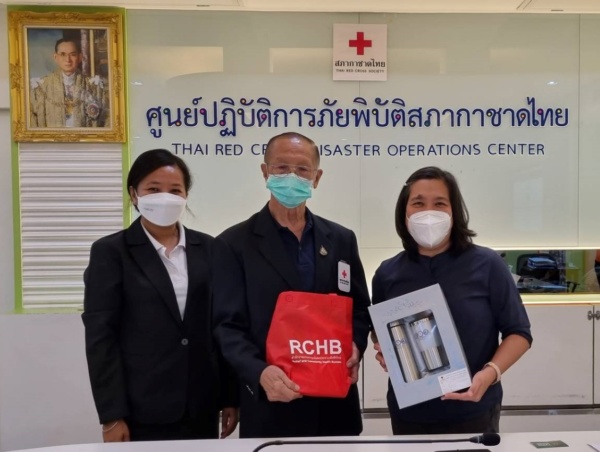 ผู้แทนจากธนาคารพัฒนาเอเชียเยี่ยมชมศูนย์ปฏิบัติการภัยพิบัติสภากาชาดไทย