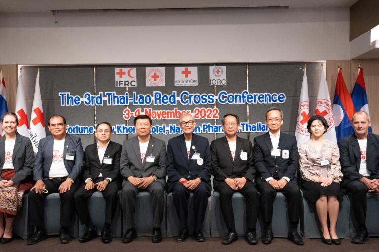 ประชุมความร่วมมือระหว่างสภากาชาดไทยและองค์กรกาแดงแห่งชาติลาว ครั้งที่ 3