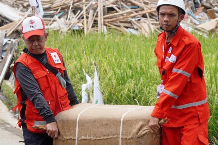 สภากาชาดไทยสนับสนุนการช่วยเหลือผู้ประสบภัยจากแผ่นดินไหวในอินโดนีเซีย