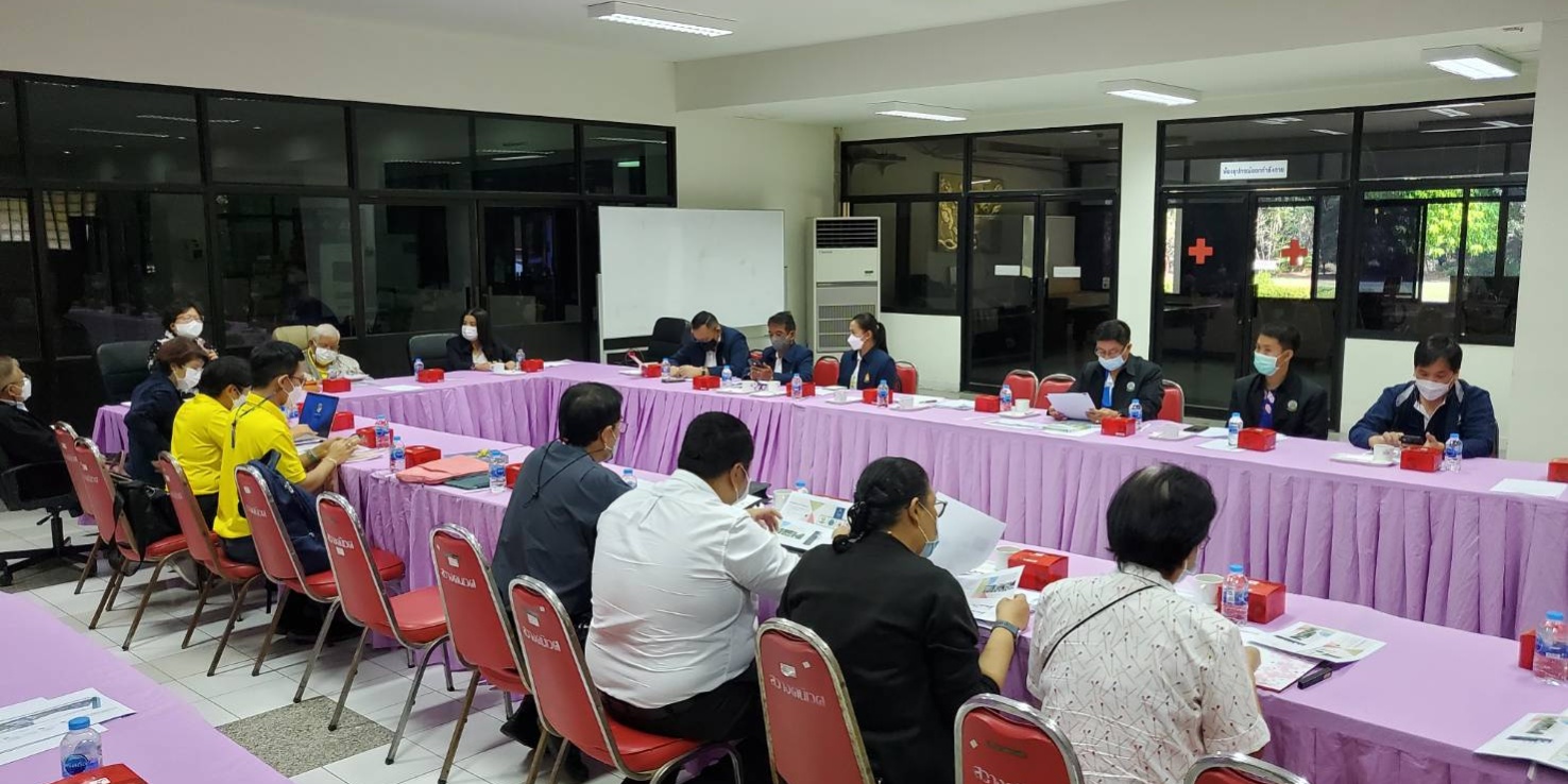 การประชุมหารือเพื่อแก้ไขปัญหาการระบายน้ำในพื้นที่โครงการสวางคนิวาส สภากาชาดไทย