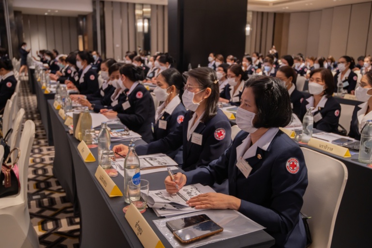 ประชุมสัมมนา นายกเหล่ากาชาดจังหวัด เหรัญญิก และเลขานุการเหล่ากาชาดจังหวัด ประจำปีงบประมาณ 2566
