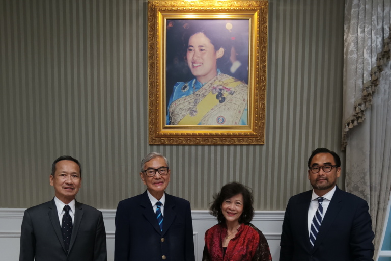 ผู้แทนพิเศษในประเด็นเมียนมาจากสหประชาชาติเข้าเยี่ยมสภากาชาดไทย