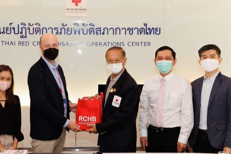 ผู้ประสานงานโครงการฯ IFRC เข้าพบเพื่อแนะนำตัว
