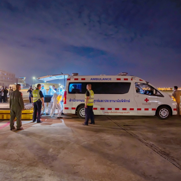 สภากาชาดไทยร่วมภารกิจนำร่างคนไทยที่เสียชีวิตจากเหตุแผ่นดินไหวที่ตุรกีกลับสู่บ้านเกิดที่ชัยภูมิ