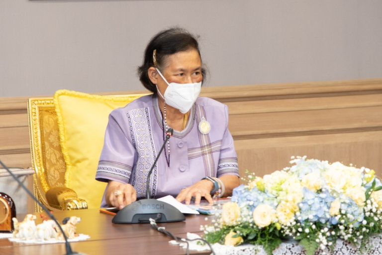 สมเด็จพระกนิษฐาธิราชเจ้า ทรงเป็นประธานการประชุมคณะกรรมการสภากาชาดไทย ครั้งที่ 348