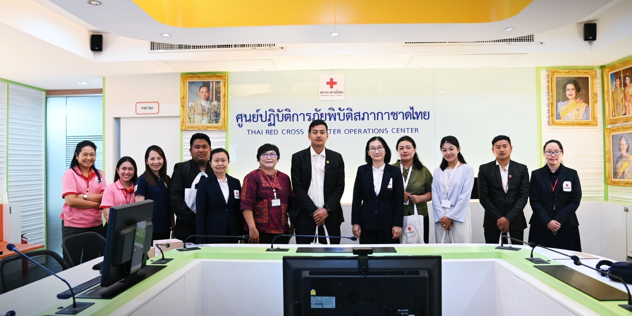 คณะผู้แทนสภากาชาดภูฏานเข้าเยี่ยมชมศึกษาดูงานที่สภากาชาดไทย