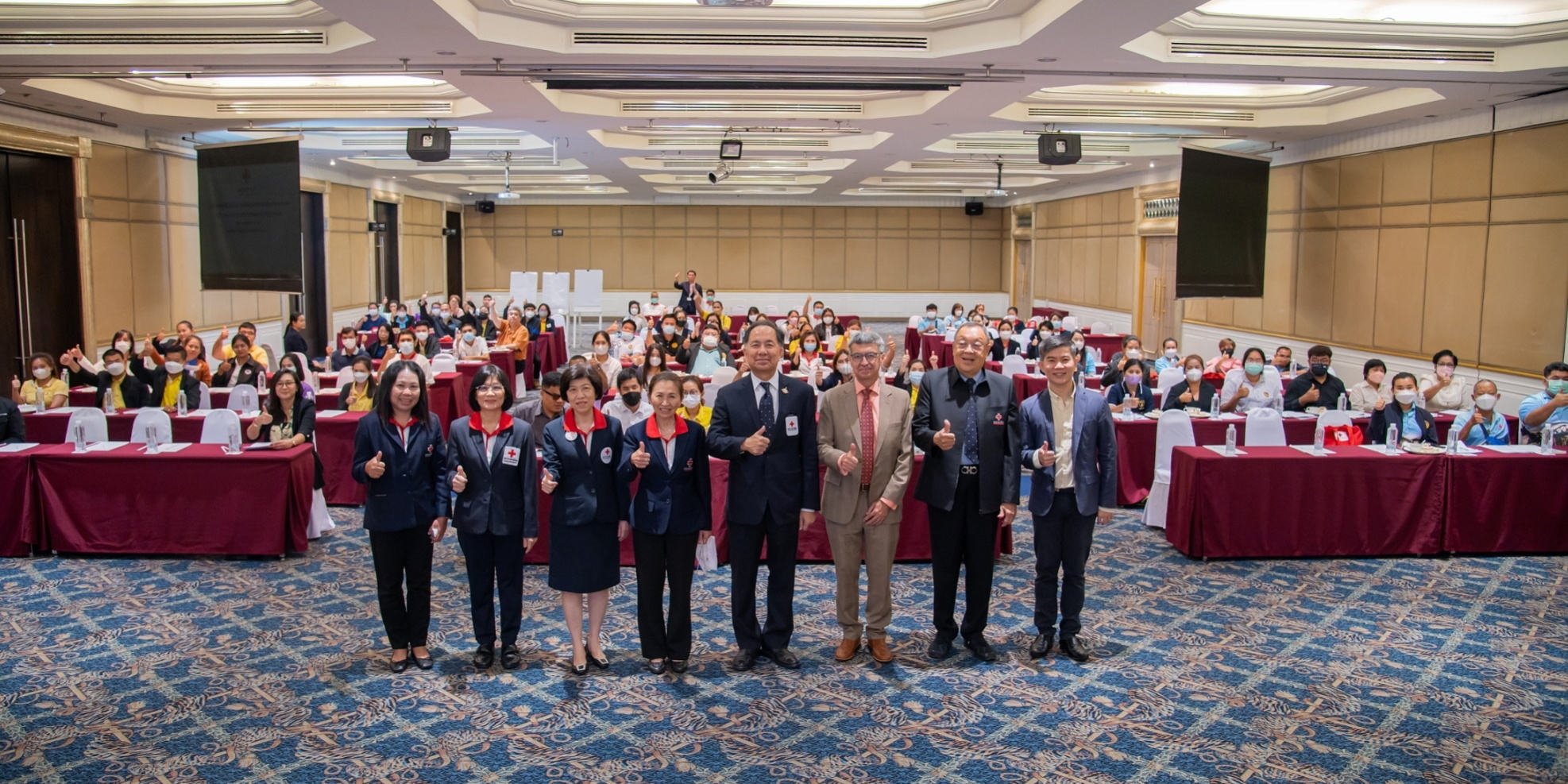 โครงการสร้างเสริมสมรรถนะคนพิการที่ปฏิบัติงานในสภากาชาดไทย ครั้งที่ 5