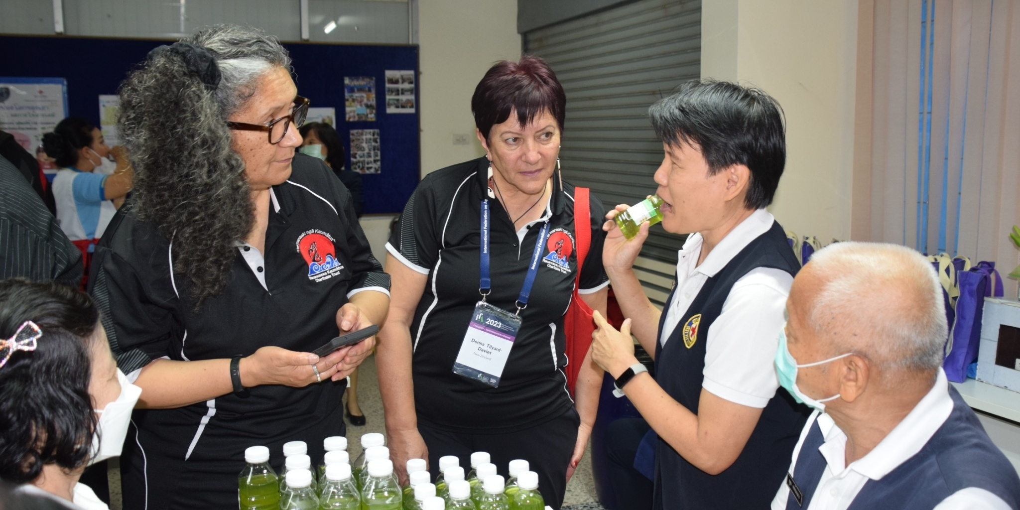 คณะผู้แทนจากนิวซีแลนด์เยี่ยมชมและศึกษาดูงานอาสาสมัครผู้สูงอายุ