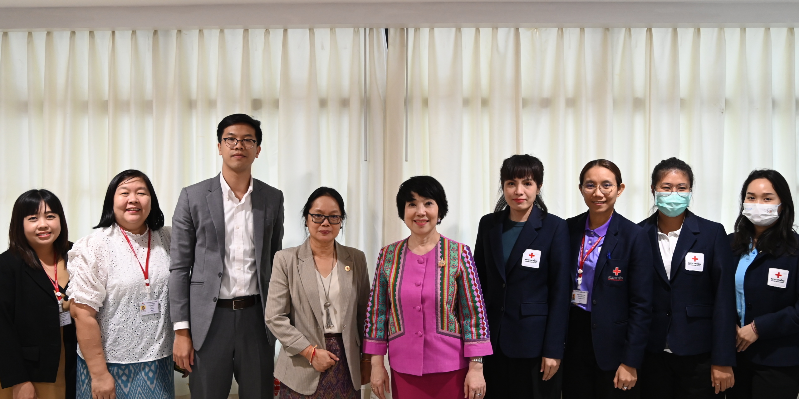 สมาชิกคณะกรรมาธิการบริหาร IFRC เข้าเยี่ยมคารวะเลขาธิการสภากาชาดไทย