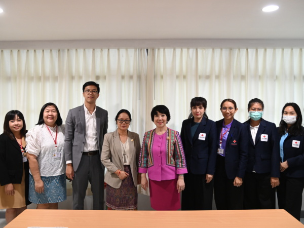 DSC_0244 สมาชิกคณะกรรมาธิการบริหาร IFRC เข้าเยี่ยมคารวะเลขาธิการสภากาชาดไทย