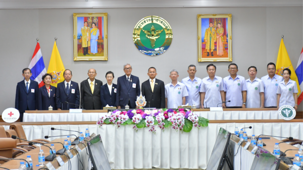 ภาพรวม พิธีลงนามบันทึกข้อตกลงความร่วมมือกับกระทรวงสาธารณสุข ในการเชื่อมโยงข้อมูลการบริจาคดวงตาและอวัยวะผ่าน Digital Health Platform