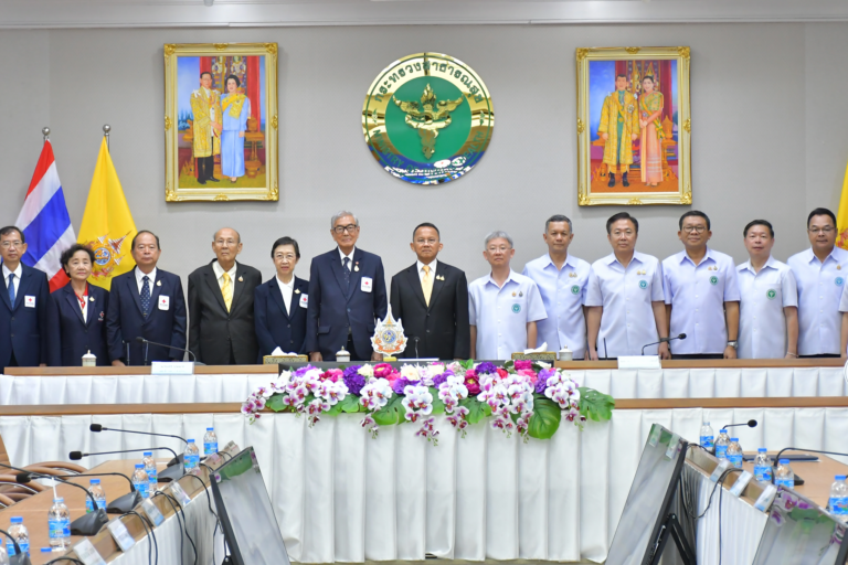 ภาพรวม พิธีลงนามบันทึกข้อตกลงความร่วมมือกับกระทรวงสาธารณสุข ในการเชื่อมโยงข้อมูลการบริจาคดวงตาและอวัยวะผ่าน Digital Health Platform