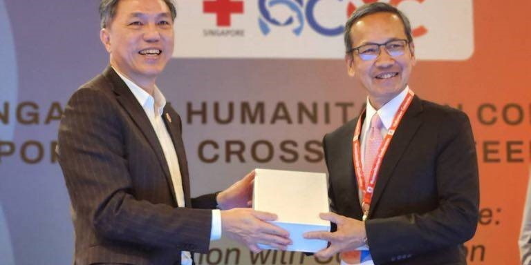 รูปประกอบข่าว 1 สภากาชาดไทยเข้าร่วมการประชุมด้านมนุษยธรรมของสภากาชาดสิงคโปร์ ครั้งที่ 9 และการประชุม the Better Together (III) Dialogue for SEA Region ที่สิงคโปร์