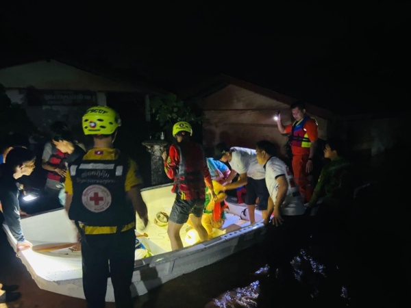 การช่วยเหลือผู้ประสบภัยไต้ฝุ่นยางิ ใน ลาว เมียนมา และเวียดนาม