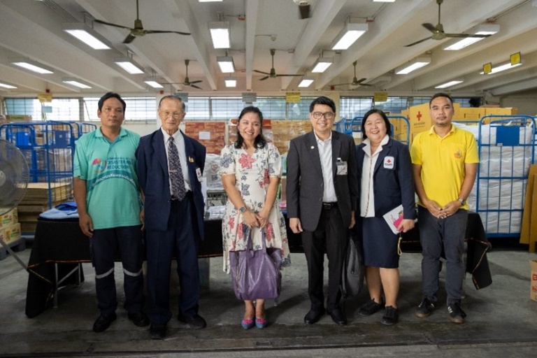 รูปภาพ ผู้แทนสภากาชาดและสภาเสี้ยววงเดือนแดงในเอเชียตะวันออกเฉียงใต้ เยี่ยมชมสภากาชาดไทย