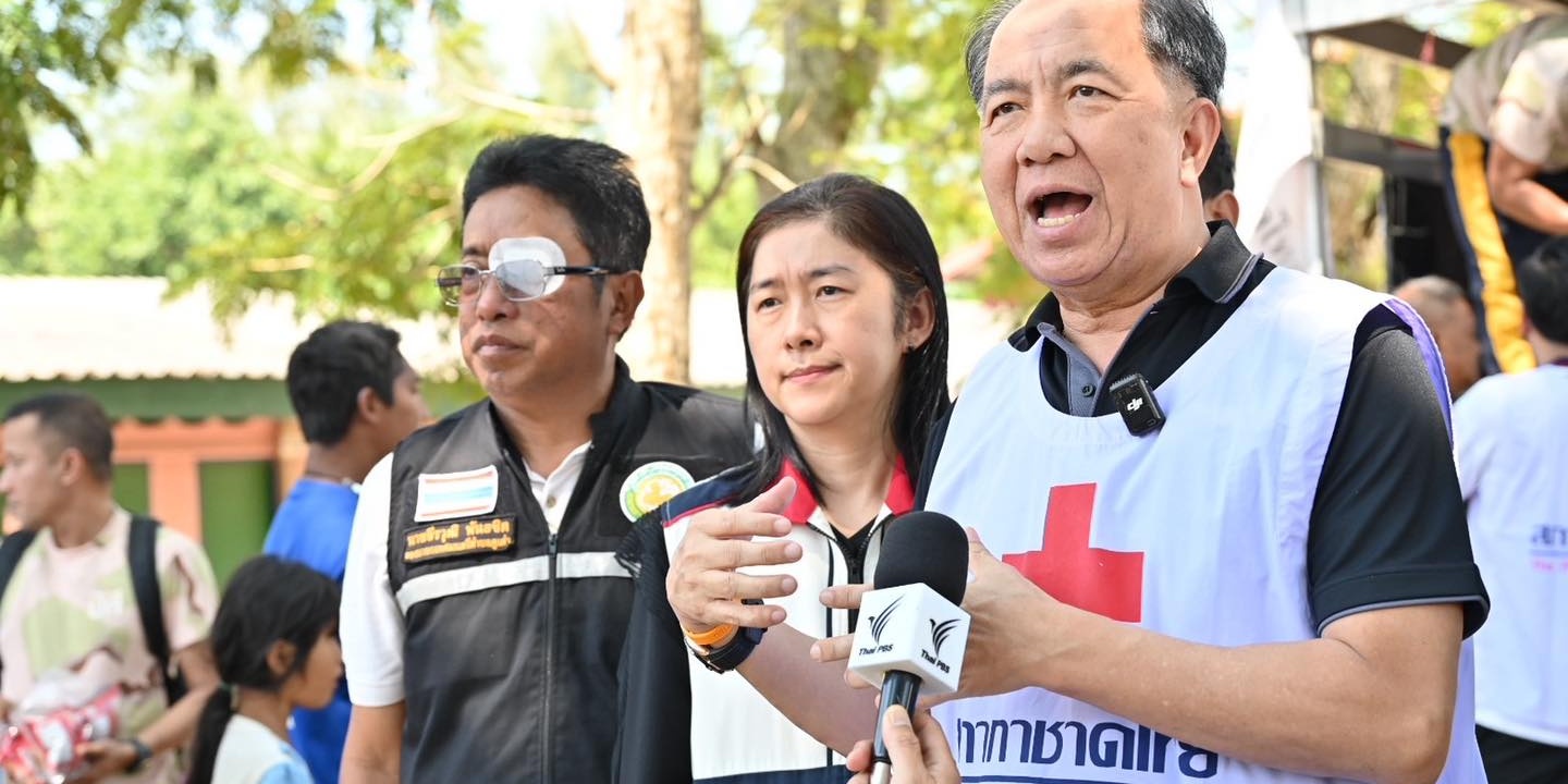 รูปภาพ สภากาชาดไทยลงพื้นที่ผู้ประสบอุทกภัย