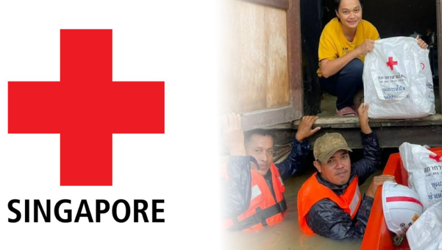 รูปภาพ ข่าวกาชาดสิงคโปร์ร่วมช่วยเหลือผู้ประสบภัยน้ำท่วมภาคใต้